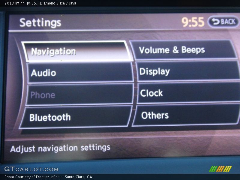 Diamond Slate / Java 2013 Infiniti JX 35
