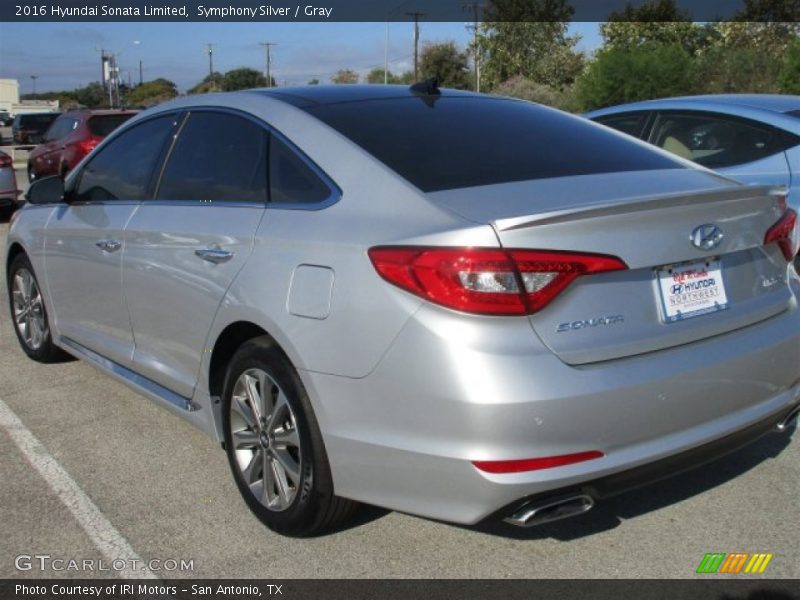 Symphony Silver / Gray 2016 Hyundai Sonata Limited