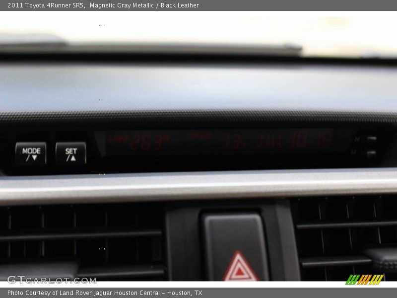 Magnetic Gray Metallic / Black Leather 2011 Toyota 4Runner SR5