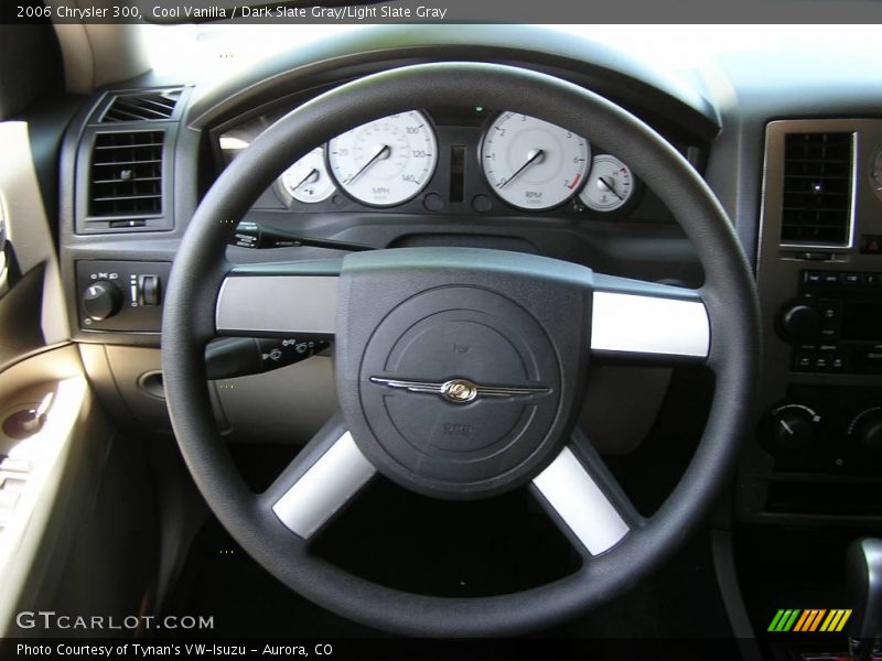 Cool Vanilla / Dark Slate Gray/Light Slate Gray 2006 Chrysler 300
