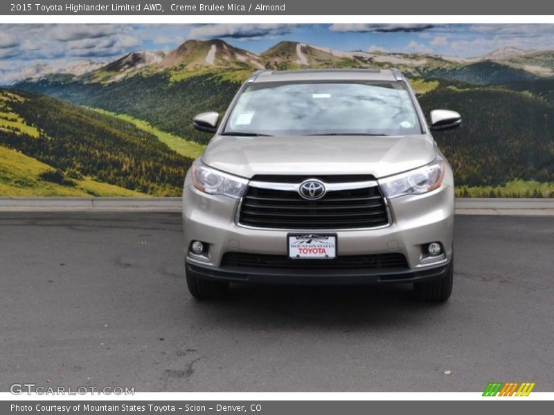 Creme Brulee Mica / Almond 2015 Toyota Highlander Limited AWD