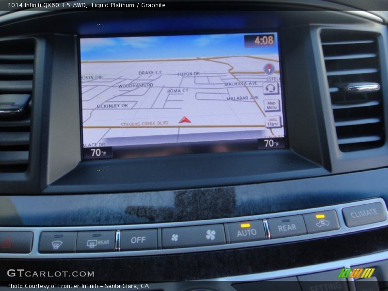Liquid Platinum / Graphite 2014 Infiniti QX60 3.5 AWD