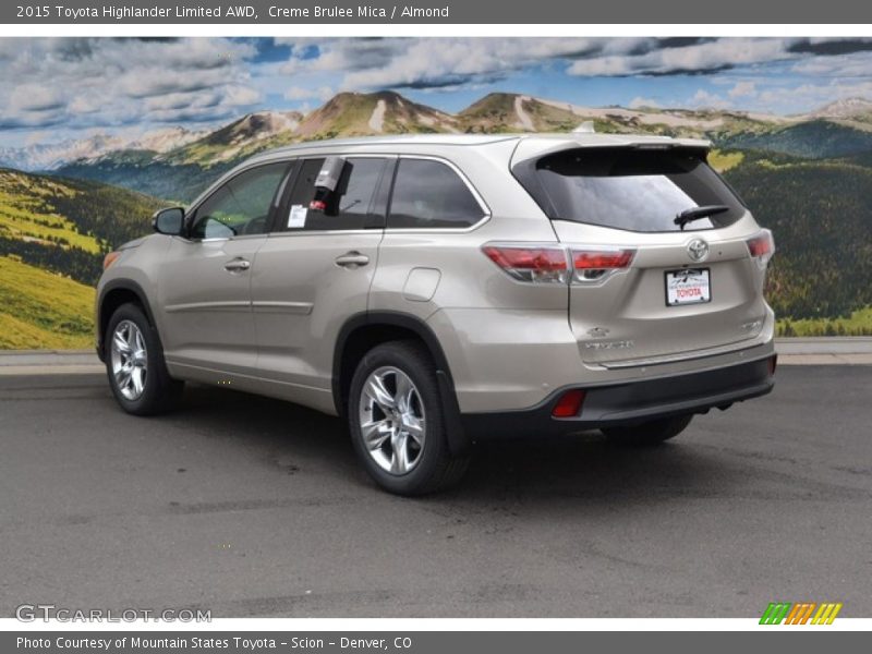 Creme Brulee Mica / Almond 2015 Toyota Highlander Limited AWD