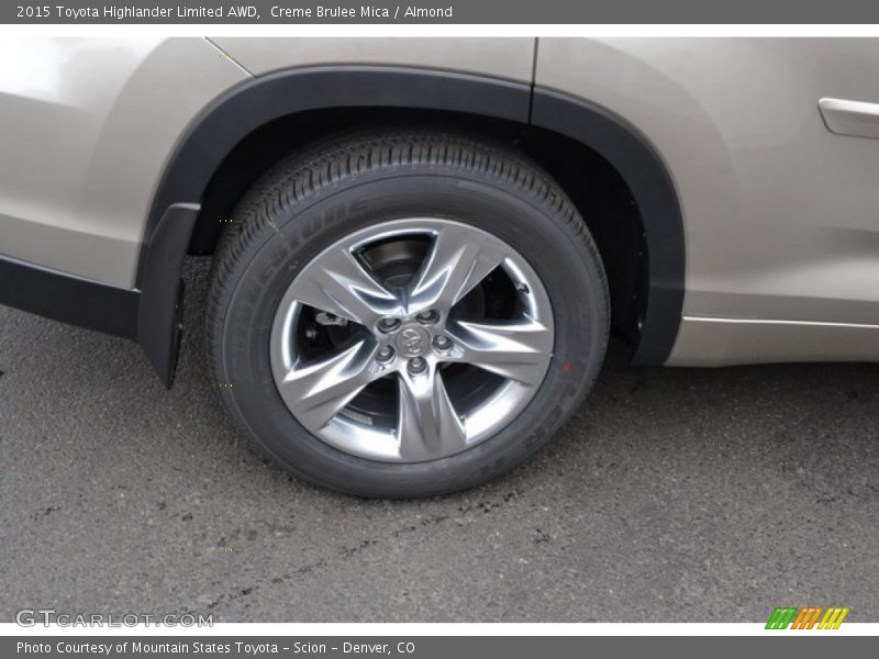 Creme Brulee Mica / Almond 2015 Toyota Highlander Limited AWD