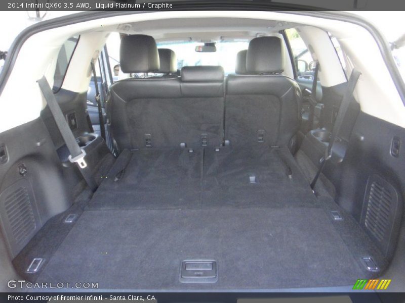 Liquid Platinum / Graphite 2014 Infiniti QX60 3.5 AWD