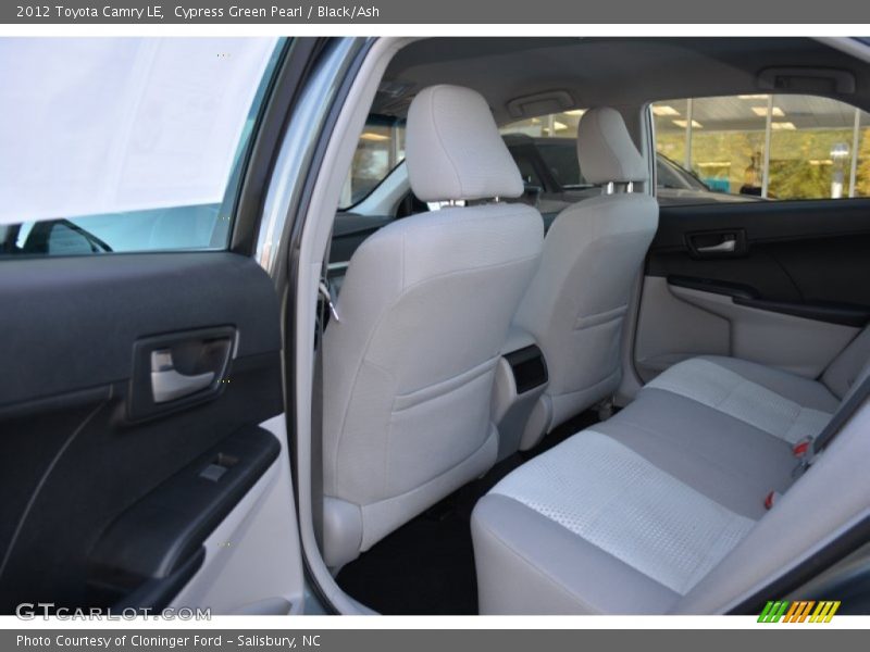 Cypress Green Pearl / Black/Ash 2012 Toyota Camry LE