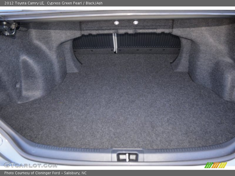 Cypress Green Pearl / Black/Ash 2012 Toyota Camry LE