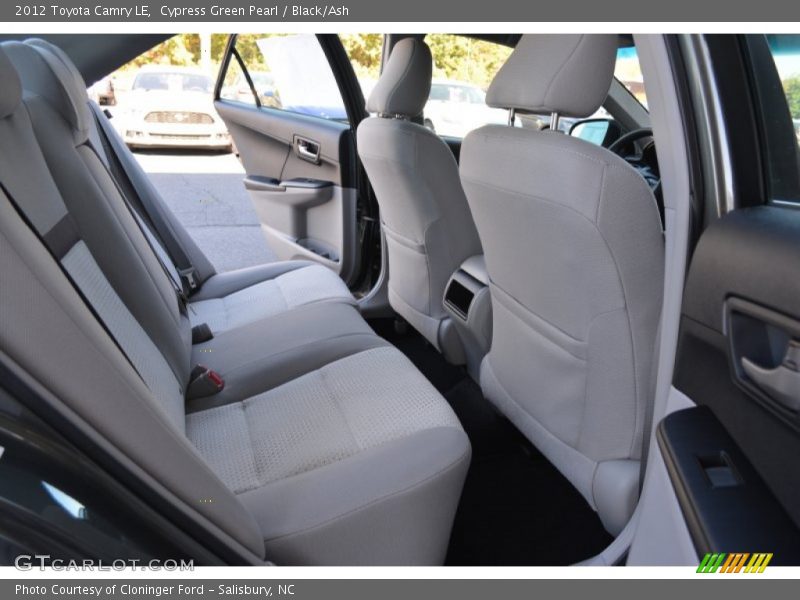 Cypress Green Pearl / Black/Ash 2012 Toyota Camry LE