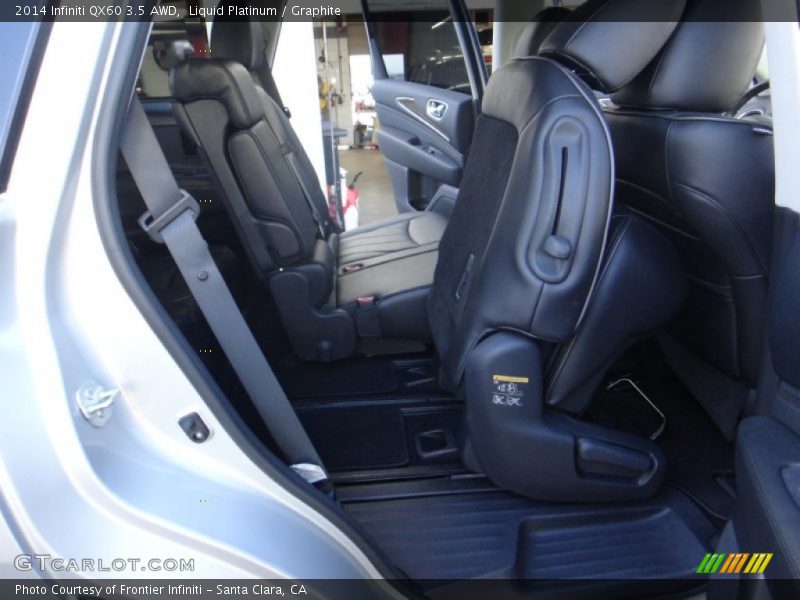 Liquid Platinum / Graphite 2014 Infiniti QX60 3.5 AWD