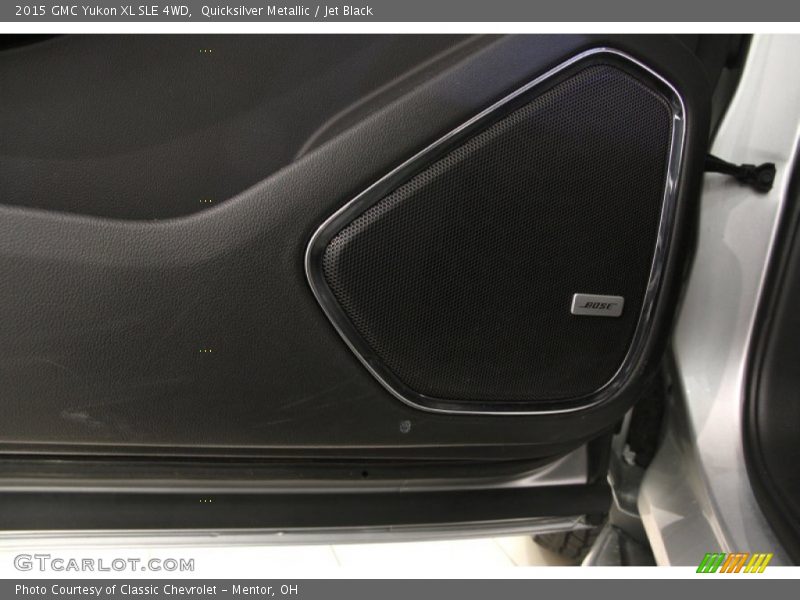 Quicksilver Metallic / Jet Black 2015 GMC Yukon XL SLE 4WD