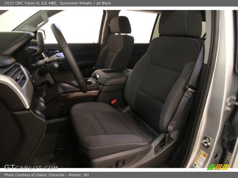 Quicksilver Metallic / Jet Black 2015 GMC Yukon XL SLE 4WD