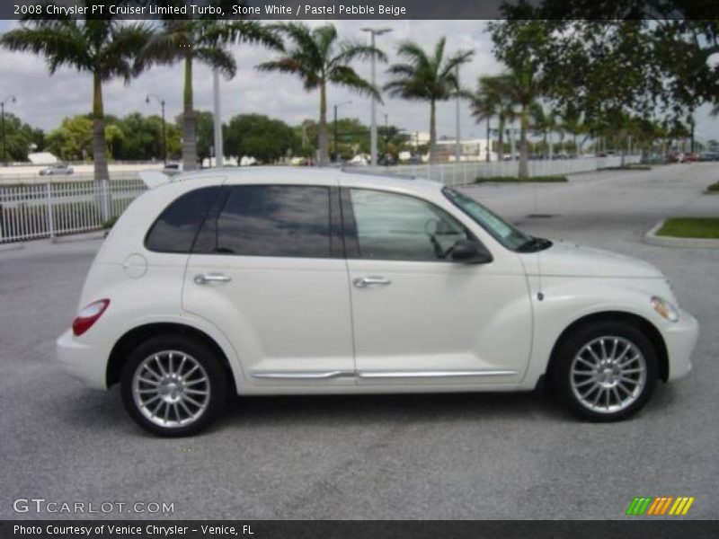 Stone White / Pastel Pebble Beige 2008 Chrysler PT Cruiser Limited Turbo