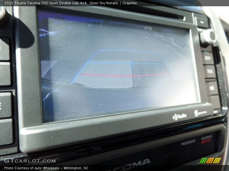 Silver Sky Metallic / Graphite 2015 Toyota Tacoma TRD Sport Double Cab 4x4