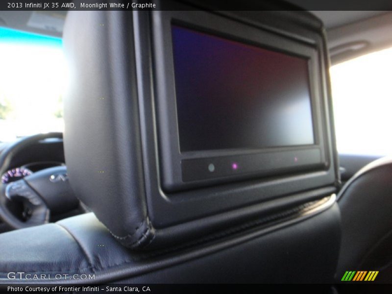 Moonlight White / Graphite 2013 Infiniti JX 35 AWD