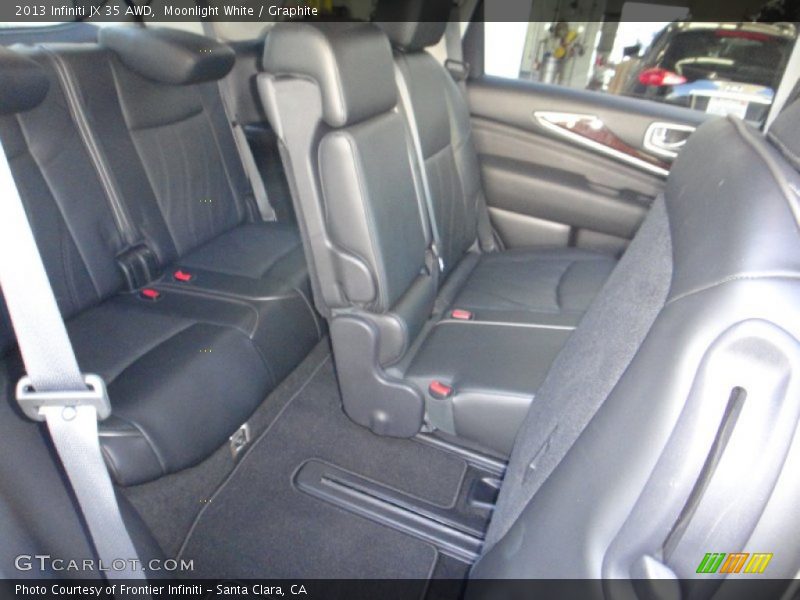 Moonlight White / Graphite 2013 Infiniti JX 35 AWD