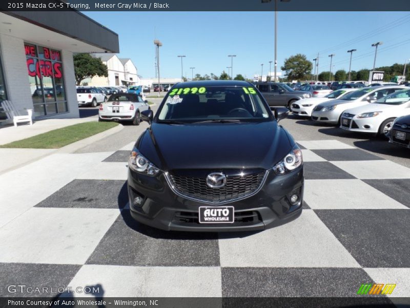 Meteor Gray Mica / Black 2015 Mazda CX-5 Touring