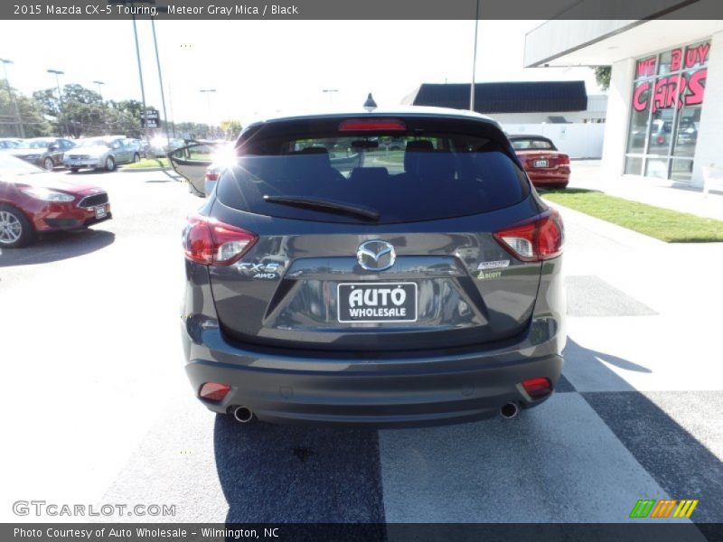 Meteor Gray Mica / Black 2015 Mazda CX-5 Touring
