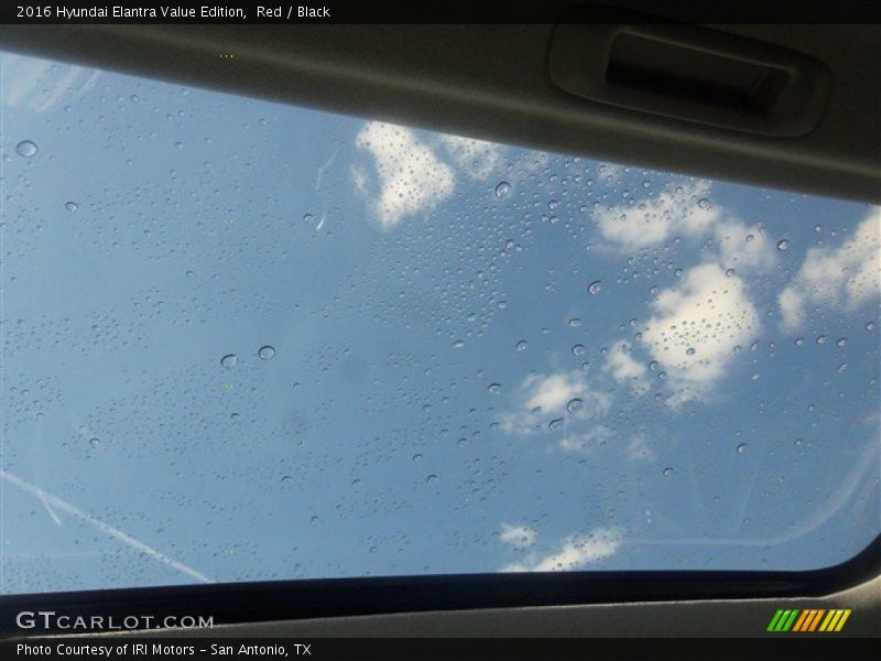 Red / Black 2016 Hyundai Elantra Value Edition
