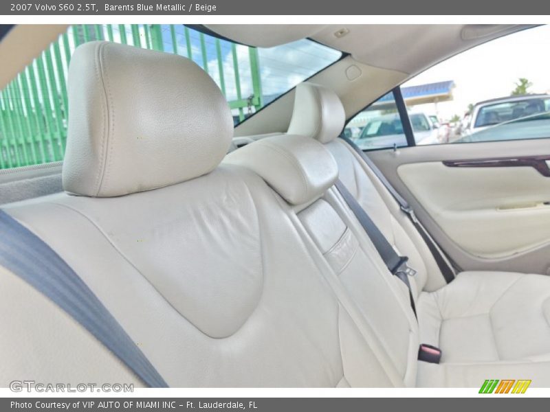 Barents Blue Metallic / Beige 2007 Volvo S60 2.5T