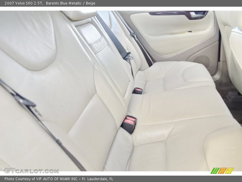 Barents Blue Metallic / Beige 2007 Volvo S60 2.5T