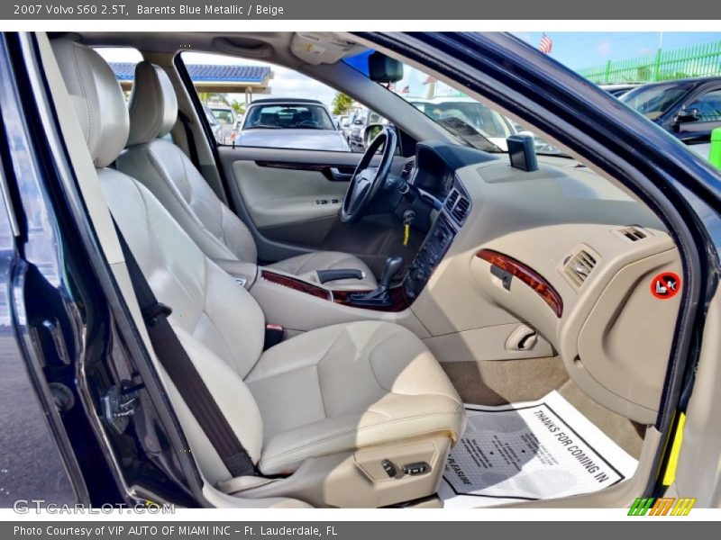  2007 S60 2.5T Beige Interior