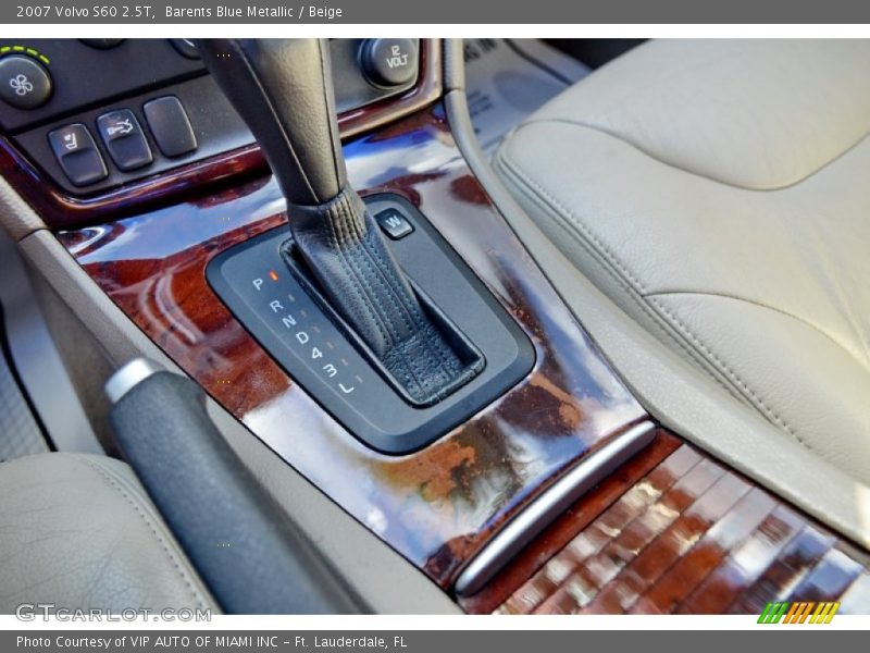 Barents Blue Metallic / Beige 2007 Volvo S60 2.5T