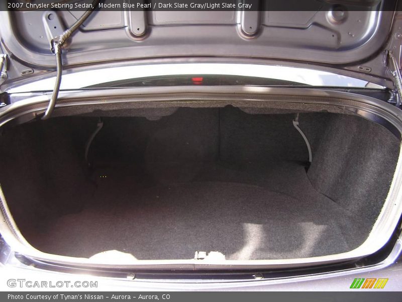 Modern Blue Pearl / Dark Slate Gray/Light Slate Gray 2007 Chrysler Sebring Sedan