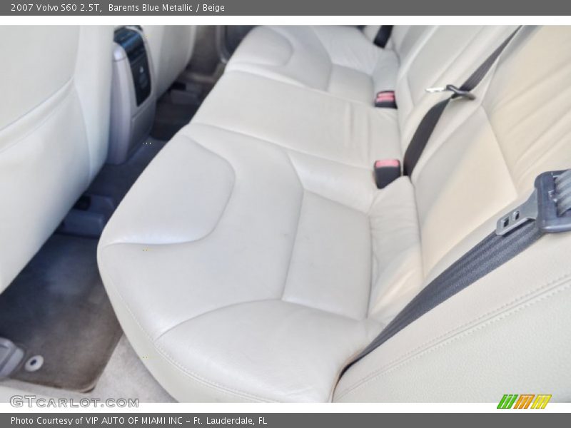 Barents Blue Metallic / Beige 2007 Volvo S60 2.5T