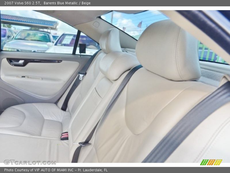 Barents Blue Metallic / Beige 2007 Volvo S60 2.5T