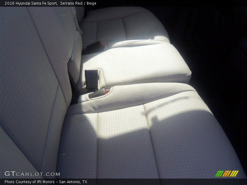 Serrano Red / Beige 2016 Hyundai Santa Fe Sport