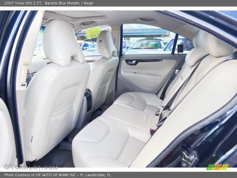 Barents Blue Metallic / Beige 2007 Volvo S60 2.5T