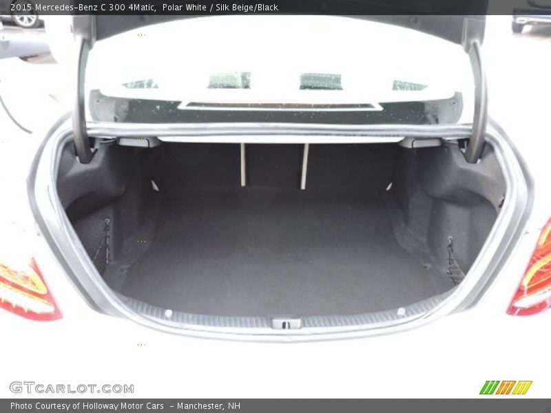Polar White / Silk Beige/Black 2015 Mercedes-Benz C 300 4Matic