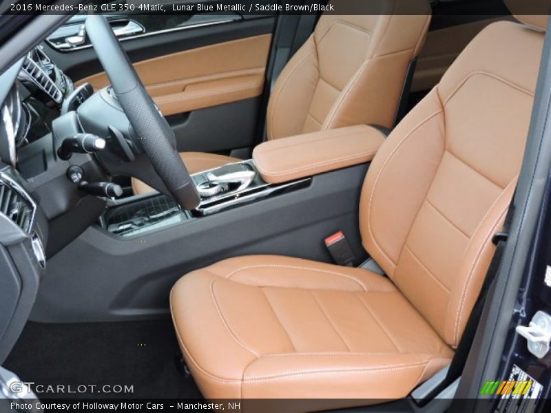 Front Seat of 2016 GLE 350 4Matic