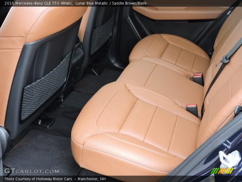 Rear Seat of 2016 GLE 350 4Matic