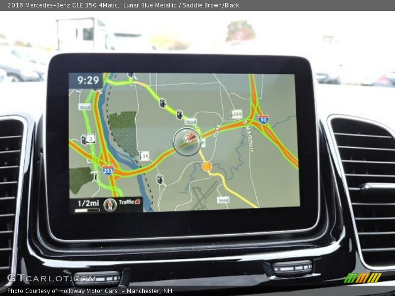 Navigation of 2016 GLE 350 4Matic