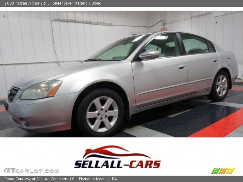 Sheer Silver Metallic / Blond 2003 Nissan Altima 2.5 S
