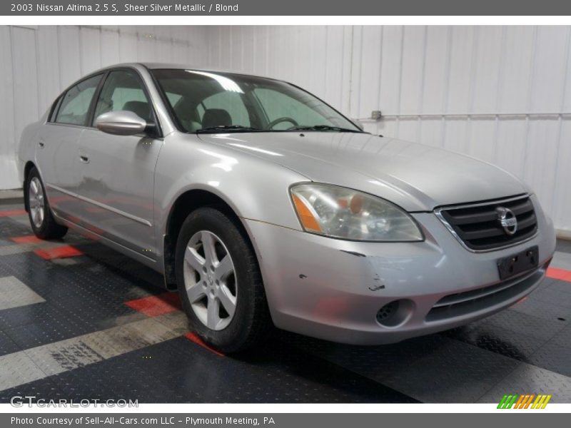 Sheer Silver Metallic / Blond 2003 Nissan Altima 2.5 S