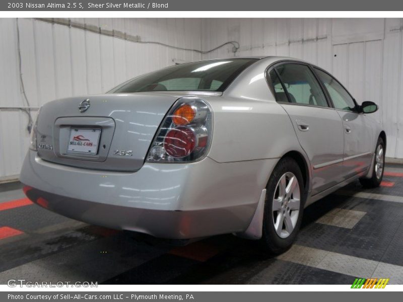 Sheer Silver Metallic / Blond 2003 Nissan Altima 2.5 S