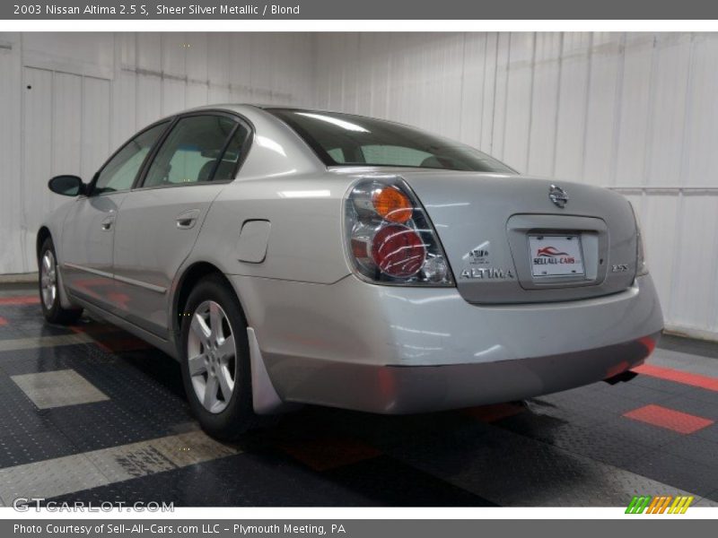 Sheer Silver Metallic / Blond 2003 Nissan Altima 2.5 S
