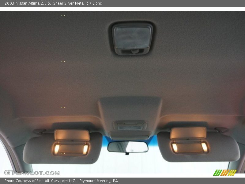 Sheer Silver Metallic / Blond 2003 Nissan Altima 2.5 S