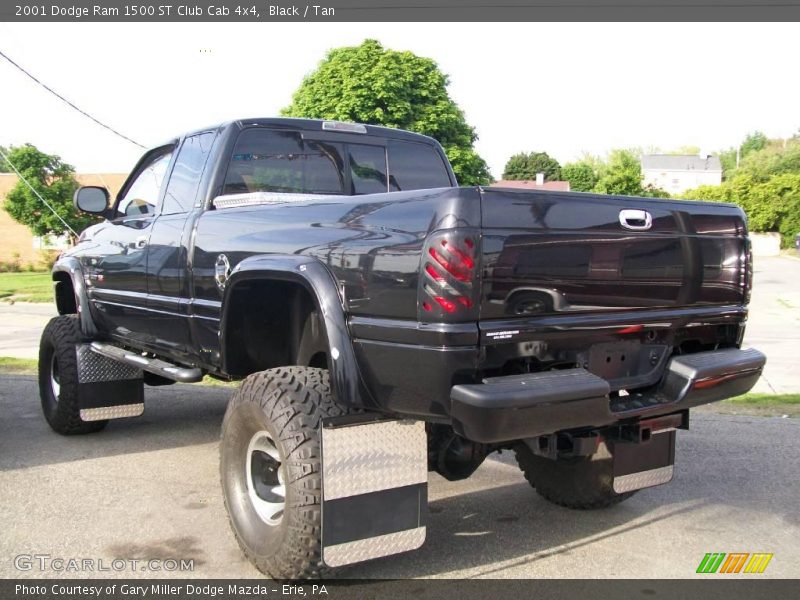 Black / Tan 2001 Dodge Ram 1500 ST Club Cab 4x4
