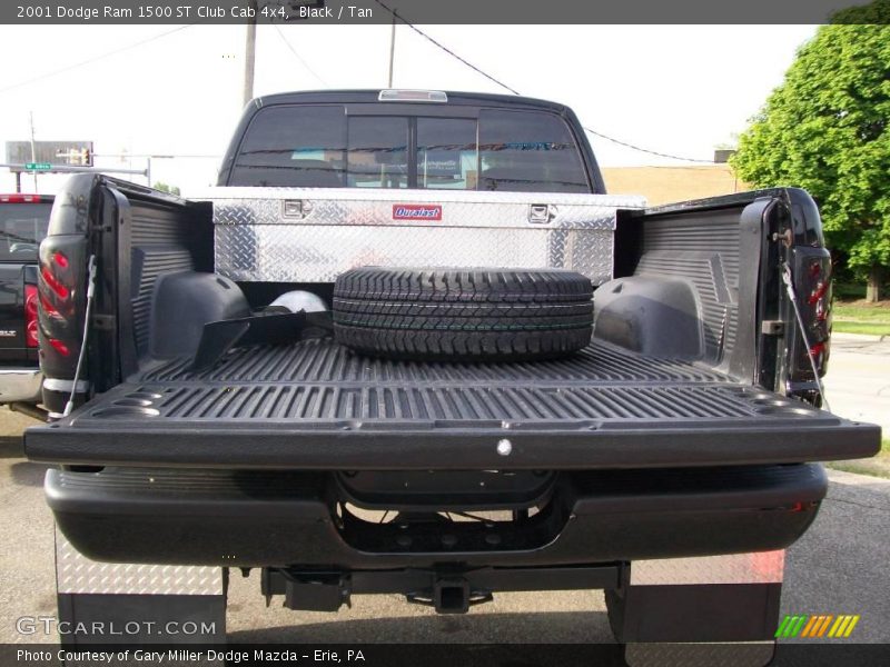 Black / Tan 2001 Dodge Ram 1500 ST Club Cab 4x4