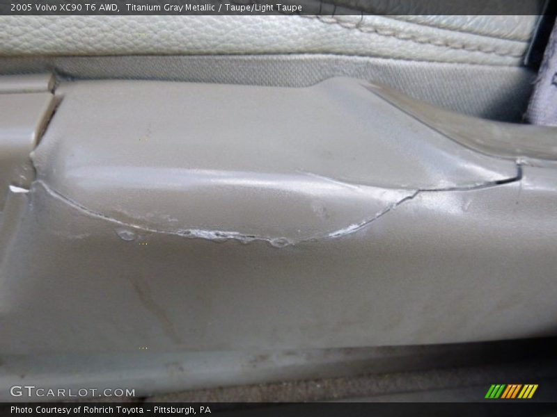Titanium Gray Metallic / Taupe/Light Taupe 2005 Volvo XC90 T6 AWD