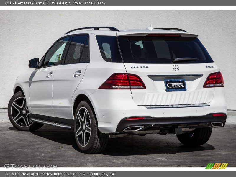 Polar White / Black 2016 Mercedes-Benz GLE 350 4Matic