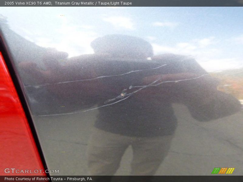 Titanium Gray Metallic / Taupe/Light Taupe 2005 Volvo XC90 T6 AWD
