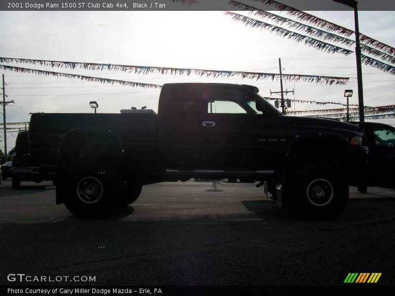 Black / Tan 2001 Dodge Ram 1500 ST Club Cab 4x4