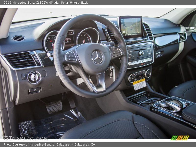 Polar White / Black 2016 Mercedes-Benz GLE 350 4Matic