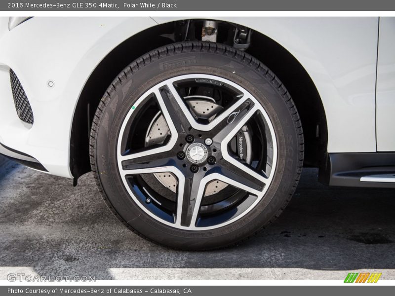 Polar White / Black 2016 Mercedes-Benz GLE 350 4Matic