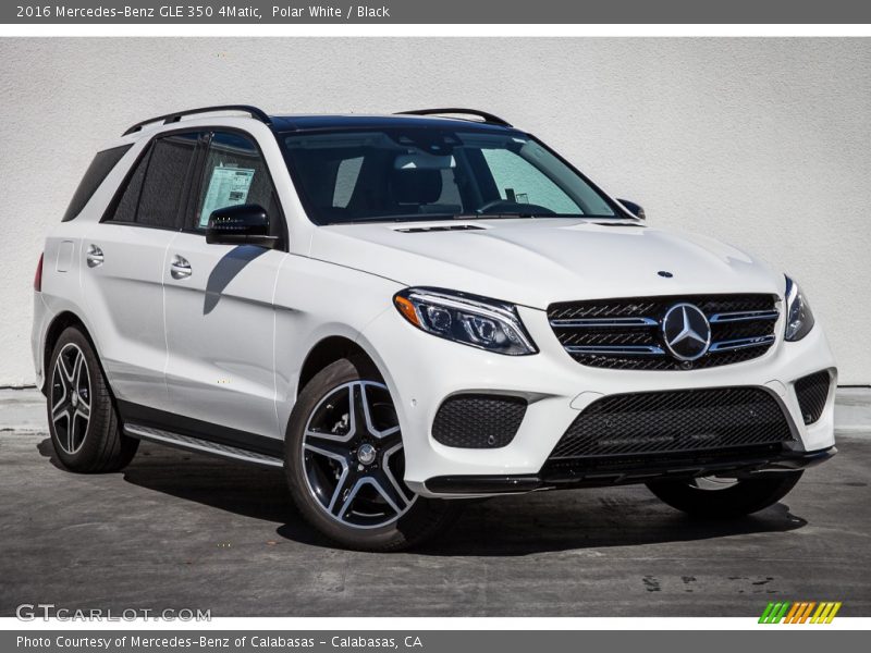 Polar White / Black 2016 Mercedes-Benz GLE 350 4Matic