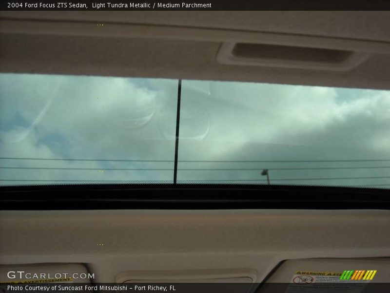 Light Tundra Metallic / Medium Parchment 2004 Ford Focus ZTS Sedan